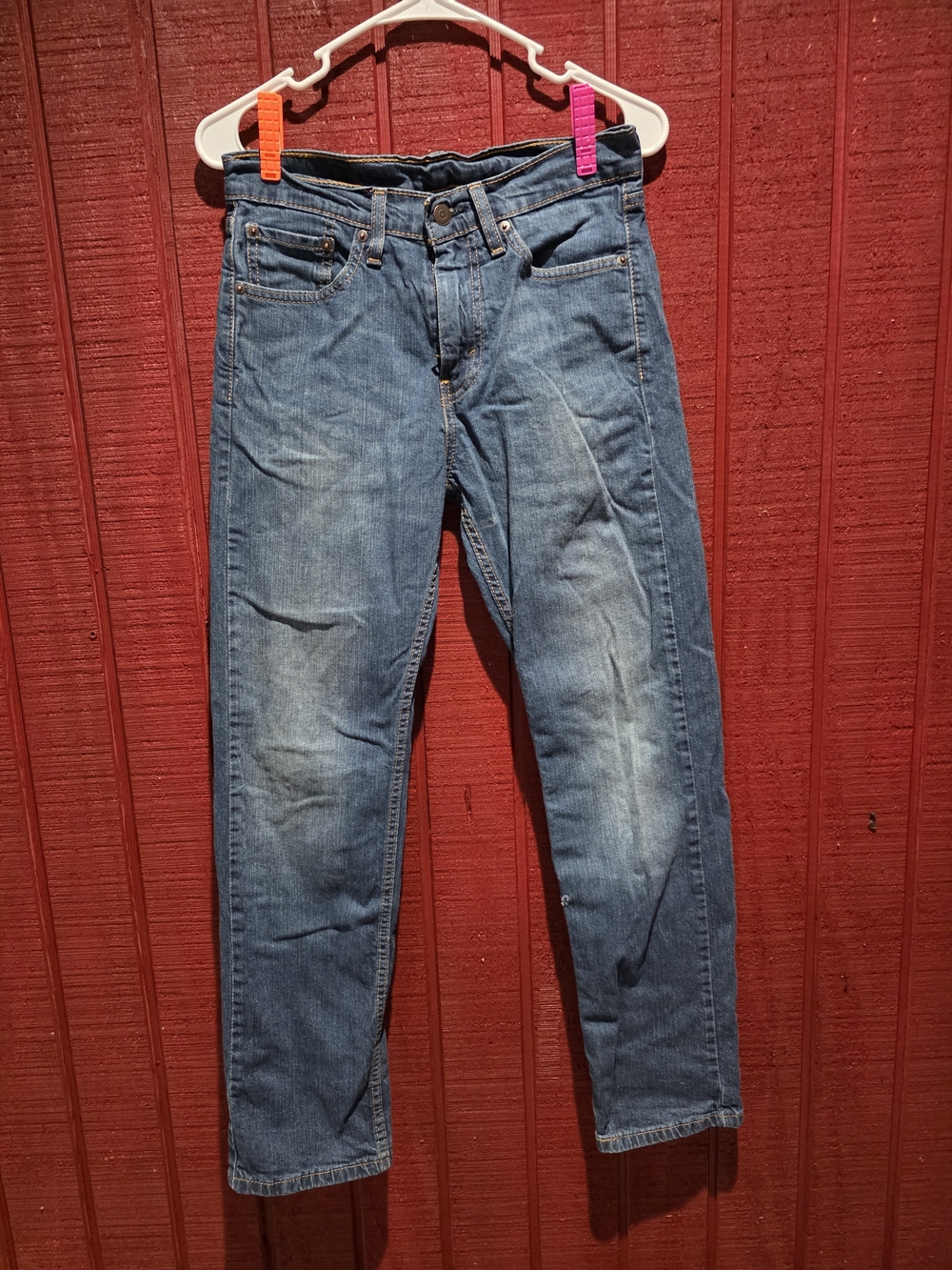 Signature by Levi Strauss Blue Straight Leg Men’s Jeans